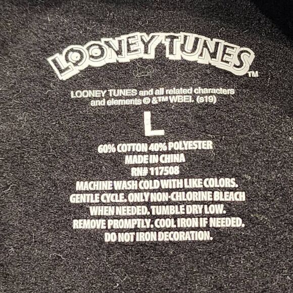 Looney tunes large lightweight Pullover Sweater Graphic Print - Picture 8 of 8